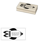 キッズロケット船宇宙かわいい ラバースタンプ (押印)