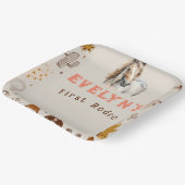 キッズロデオカウボーイ素朴ウェスタン ペーパープレート (傾斜あり)