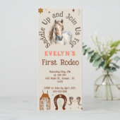 キッズロデオカウボーイ素朴ウェスタン 案内状 (スタンド正面)