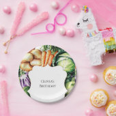 キッズローカル栽培農家市場誕生日 ペーパープレート (パーティー)