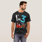 キッズローダー3rd誕生日パーティー3年Tod用 Tシャツ (正面フル)