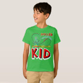 キッズローラーコースター Tシャツ (正面フル)