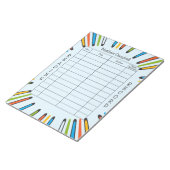 キッズロ読グホームスクー読ルの本 ノートパッド (アングル)