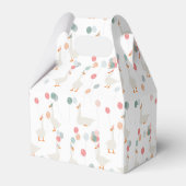 キッズワン間抜けガチョウかわいい誕生日パーティー フェイバーボックス (裏面サイド)