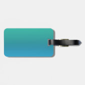 キッズンゲストルームデコ：リッチユニークエネルギープリント ラゲッジタグ (裏面横)