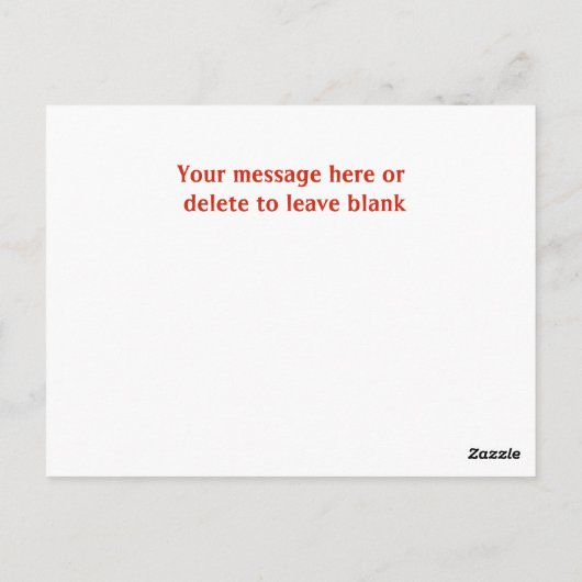 キッズヴァレンティーンズデイディノダニ恐竜 ポストカード (裏面)