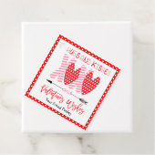 キッズヴァレンティーンズデイハグとキス フェイバータグ (インサイチュ)