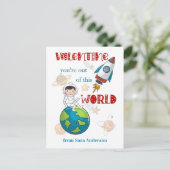 キッズヴァレンティーンズデイ宇宙アウト・オブ・this World ポストカード (スタンド正面)