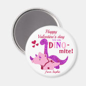 キッズヴァレンティーンズデーガーリー恐竜ディノダニ マグネット (正面/裏面)