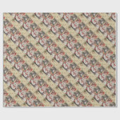 キッズヴィンテビクトリアンージクリスマスラッピング紙 ラッピングペーパー (フラット)