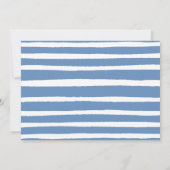 キッズヴィンテージ航空水の色の誕生日パーティー 招待状 (裏面)