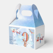 キッズヴィンテージ航空誕生日パーティーありがとう フェイバーボックス (裏面サイド)