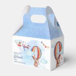 キッズヴィンテージ航空誕生日パーティーありがとう フェイバーボックス