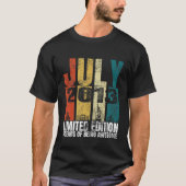 キッズヴィンテージ2013年7月Bday衣装8歳8T Tシャツ (正面)