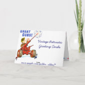 キッズヴィンテージ7月4日カード カード (裏面)