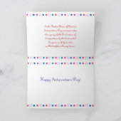 キッズヴィンテージ7月4日カード カード (内部)