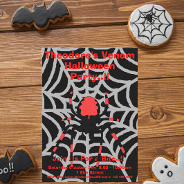 キッズヴェノムハローウィンパーティ 招待状