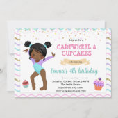 キッズ体操ダンスパーティの招待状 シーズンカード (正面)