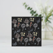 キッズ先生おもしろいリセス遊び場Chalkboard (スタンド正面)