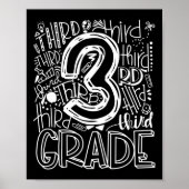 キッズ先生新学期第3級タイポージャ ポスター (正面)