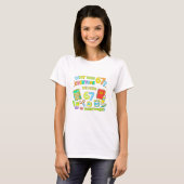 キッズ向けおもしろ数学ジョークTシャツ Tシャツ (正面フル)