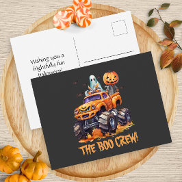 キッズ向けのキュートなブークルー・ハロウィンポストカード シーズンポストカード