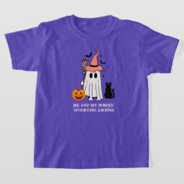 キッズ向けハロウィンTシャツ – ゴーストフレンド Tシャツ