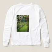 キッズ向けベーシックTシャツ、ホワイト、キッズXS (デザイン背面)