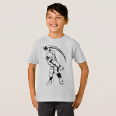 キッズ向けベーシックTシャツ Tシャツ (正面フル)