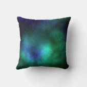 キッズ天文学の惑星宇宙飛行士グリーンユニバース クッション (裏面)