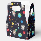 キッズ宇宙テーマパターン フェイバーボックス (オープン)