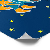 キッズ宇宙飛行士は宇宙旅行を愛 ポスター (角)