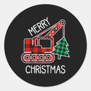 キッズ幼児クリスマストラックボーイクリスマス掘削機Pl ラウンドシール