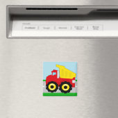 キッズ建築ダンプトラック マグネット (インサイチュ (食洗機))