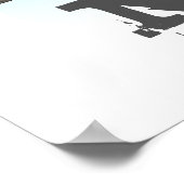 キッズ建築トラックコンクリートセメントミキサー ポスター (角)