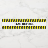 キッズ建築パーティーガスラベル ペットボトルラベル (シングルラベル)