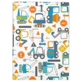 キッズ建築ビークルズドール クリップボード (裏面)