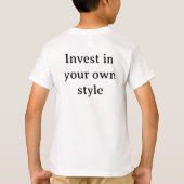 キッズ引用文ティー – SnapX Tシャツ (裏面)