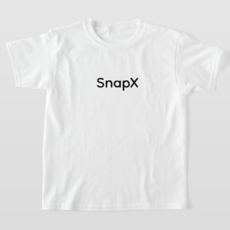 キッズ引用文ティー – SnapX Tシャツ