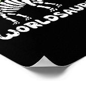 キッズ恐竜の地球の日の環境自然Toddl ポスター (角)