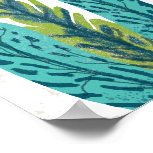 キッズ恐竜の誕生日パーティーへようこそ ポスター (角)