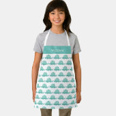 キッズ恐竜ステゴサウルス名パターン エプロン (インサイチュ)