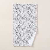 キッズ恐竜タオルセット バスタオルセット (ハンドタオル)