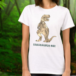 キッズ恐竜パーティーママMamasaurus Tシャツ