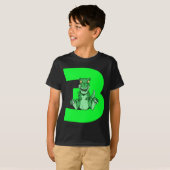 キッズ恐竜3rd誕生日プレゼントDIno男の子ギフト Tシャツ (正面フル)