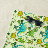 キッズ恐竜 ビーチタオル (インサイチュ)