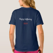 キッズ感謝とセルフラブTシャツ – カスタマイズ可能 Tシャツ (裏面)