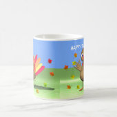 キッズ感謝祭ベビーターキーマグ コーヒーマグカップ (中央)