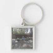 キッズ押しボタンかわいい引用文キーチェーン キーホルダー (正面)