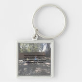 キッズ押しボタンかわいい引用文キーチェーン キーホルダー (正面)